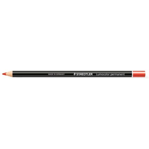 Ołówek na gładkie powierzchnie czerwony wodoodporny 108 20-2 STAEDTLER Ołówek na gładkie powierzchnie czerwony wodoodporny 108 20-2 STAEDTLER