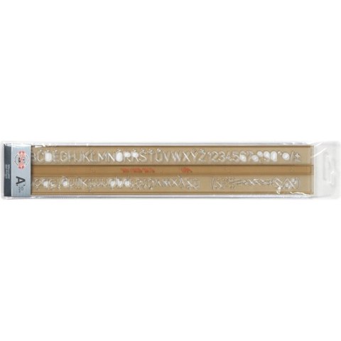 Szablon CYFROWO-LITEROWY 1.0 748010 KOH-I-NOOR Szablon CYFROWO-LITEROWY 1.0 748010 KOH-I-NOOR
