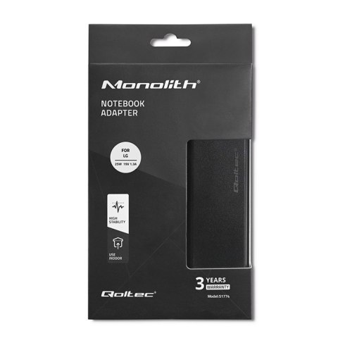 Zasilacz do monitora LG | 25W | 19V | 1.3A | 6.5*4.4 |+ kabel zasilający Zasilacz do monitora LG | 25W | 19V | 1.3A | 6.5*4.4 |+ kabel zasilający