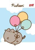 Zeszyt szkolny A5 32 kartki w 3 linie kolorową laminowany PUSHEEN ST.MAJEWSKI