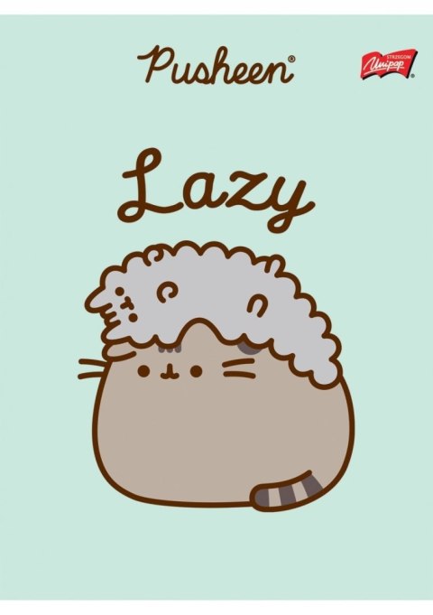 Zeszyt szkolny A5 32 kartki w 3 linie kolorową laminowany PUSHEEN ST.MAJEWSKI Zeszyt szkolny A5 32 kartki w 3 linie kolorową laminowany PUSHEEN ST.MAJEWSKI