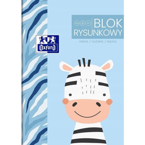 Blok rysunkowy szkolny A2 biały 20 kartek 120g KIDS 400170352 OXFORD Blok rysunkowy szkolny A2 biały 20 kartek 120g KIDS 400170352 OXFORD