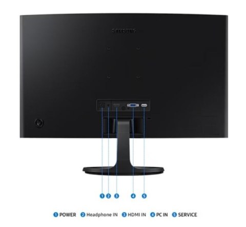 Monitor 27 cali S36GD VA 1920x1080 FHD 16:9 1xD-sub 1xHDMI 4 ms 100Hz zakrzywiony 1800R 2Yd2d (LS27D360GAUXEN) Monitor 27 cali S36GD VA 1920x1080 FHD 16:9 1xD-sub 1xHDMI 4 ms 100Hz zakrzywiony 1800R 2Yd2d (LS27D360GAUXEN)