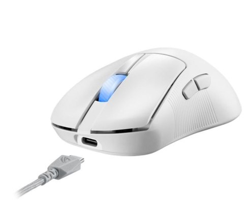 Mysz bezprzewodowa ROG Keris II ACE 42000/WL/BT/RF/USB/White Mysz bezprzewodowa ROG Keris II ACE 42000/WL/BT/RF/USB/White