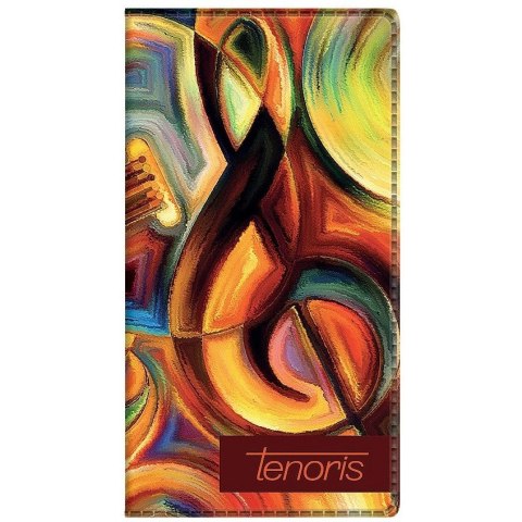 Kalendarz TENORIS IMPRESS notesowy (N2) 102 x 193 mm 2026 TELEGRAPH