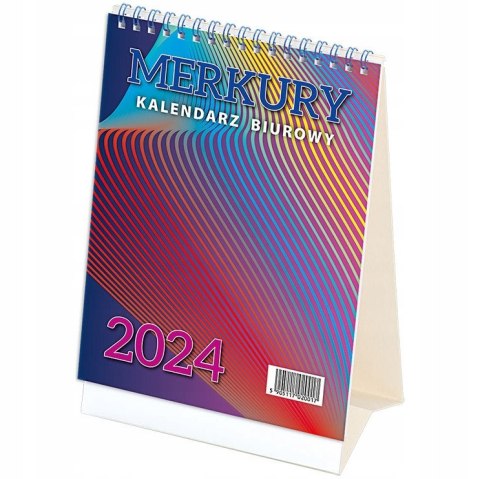 Kalendarz biurowy MERKURY H5 stojący pionowy 152x225mm 2025 TELEGRAPH Kalendarz biurowy MERKURY H5 stojący pionowy 152x225mm 2025 TELEGRAPH