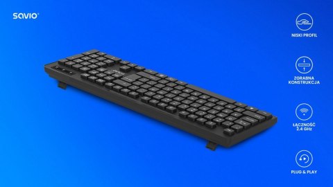 Klawiatura bezprzewodowa KB-02 Klawiatura bezprzewodowa KB-02