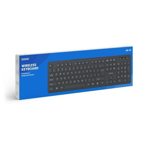 Klawiatura bezprzewodowa KB-02 Klawiatura bezprzewodowa KB-02