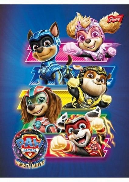 Zeszyt A5 16k kratka 70g PAW PATROL UNIPAP Zeszyt A5 16k kratka 70g PAW PATROL UNIPAP