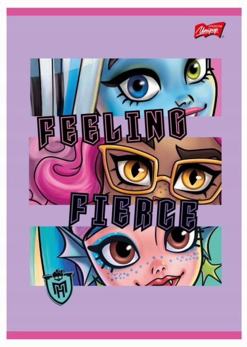 Zeszyt A5 32k kratka margines 70g MONSTER HIGH UNIPAP Zeszyt A5 32k kratka margines 70g MONSTER HIGH UNIPAP