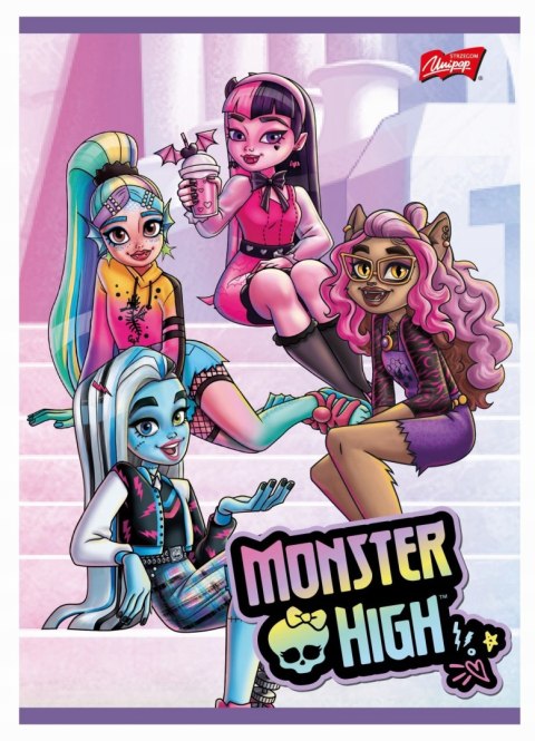 Zeszyt A5 32k kratka margines 70g MONSTER HIGH UNIPAP Zeszyt A5 32k kratka margines 70g MONSTER HIGH UNIPAP