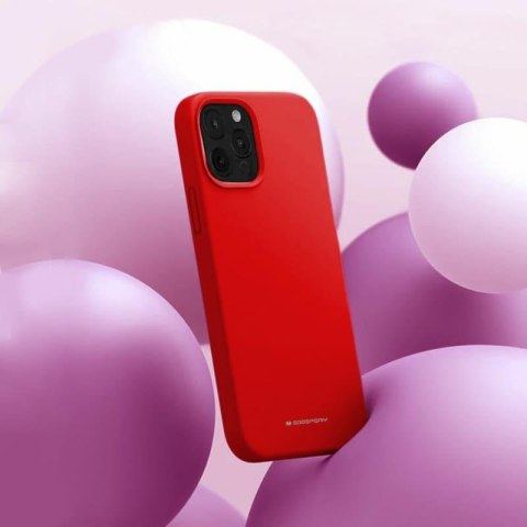 MERCURY Etui MERCURY Silicone do Samsung S20+ czerwony MERCURY Etui MERCURY Silicone do Samsung S20+ czerwony