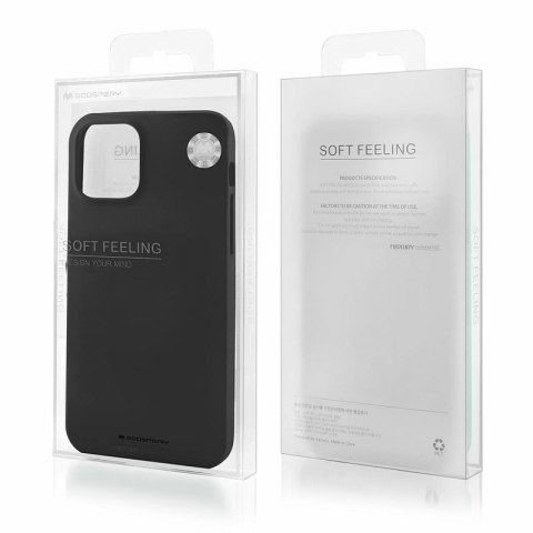 MERCURY Etui MERCURY Soft Feeling do Apple iPhone 11 PRO MAX HOLE czarny MERCURY Etui MERCURY Soft Feeling do Apple iPhone 11 PRO MAX HOLE czarny