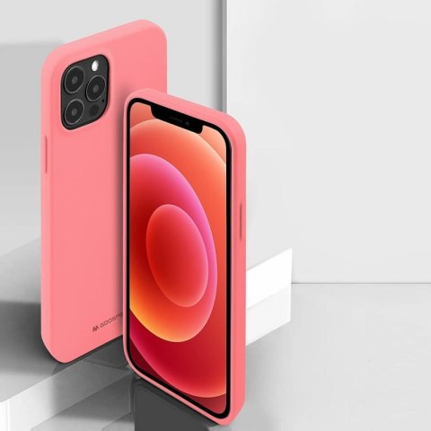 MERCURY Etui MERCURY Soft Feeling do Apple iPhone 12 PRO MAX różowy MERCURY Etui MERCURY Soft Feeling do Apple iPhone 12 PRO MAX różowy