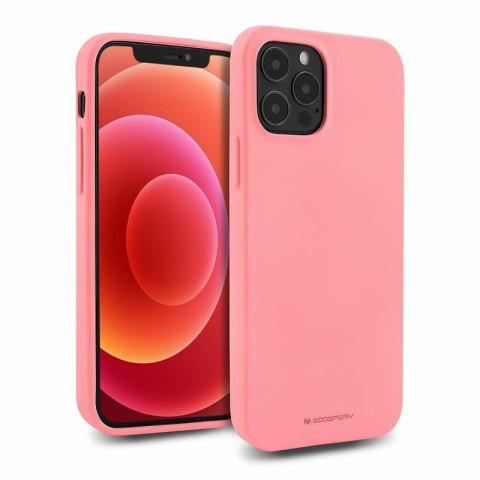 MERCURY Etui MERCURY Soft Feeling do Apple iPhone 12 PRO MAX różowy MERCURY Etui MERCURY Soft Feeling do Apple iPhone 12 PRO MAX różowy