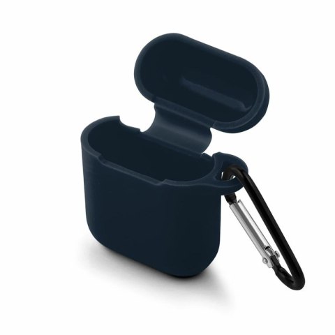 Etui na słuchawki do Apple AirPods I/II granatowy Etui na słuchawki do Apple AirPods I/II granatowy