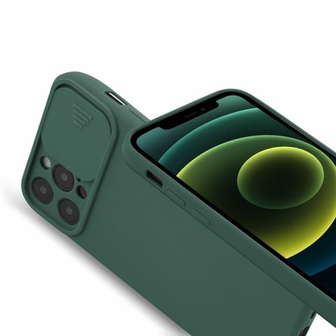 Etui CAMERA PROTECT do Apple iPhone 12 PRO zielony Etui CAMERA PROTECT do Apple iPhone 12 PRO zielony