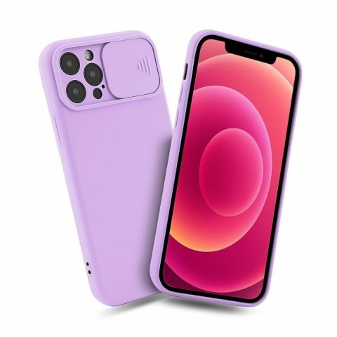 Etui CAMERA PROTECT do Apple iPhone 12 fioletowy Etui CAMERA PROTECT do Apple iPhone 12 fioletowy