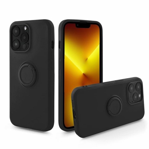 Etui FINGER RING do Apple iPhone 13 PRO MAX czarny Etui FINGER RING do Apple iPhone 13 PRO MAX czarny