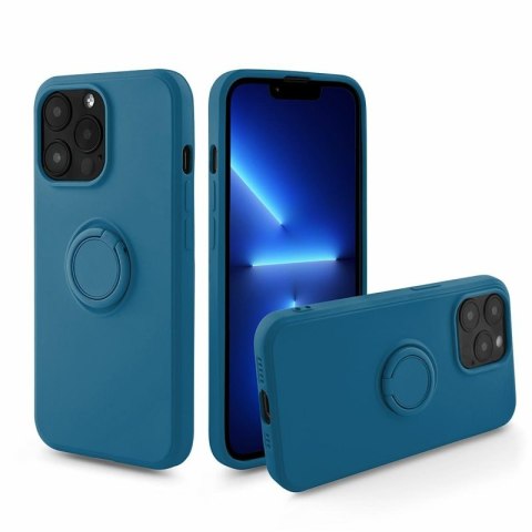 Etui FINGER RING do Apple iPhone 13 PRO niebieski Etui FINGER RING do Apple iPhone 13 PRO niebieski
