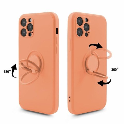 Etui FINGER RING do Xiaomi REDMI 10 pomarańczowy Etui FINGER RING do Xiaomi REDMI 10 pomarańczowy