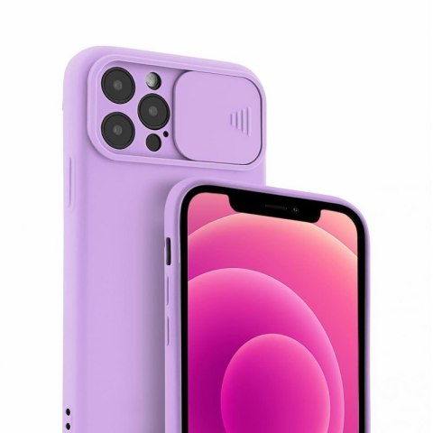 Etui CAMERA PROTECT do Apple iPhone 12 PRO fioletowy Etui CAMERA PROTECT do Apple iPhone 12 PRO fioletowy