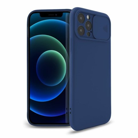 Etui CAMERA PROTECT do Apple iPhone 13 granatowy Etui CAMERA PROTECT do Apple iPhone 13 granatowy