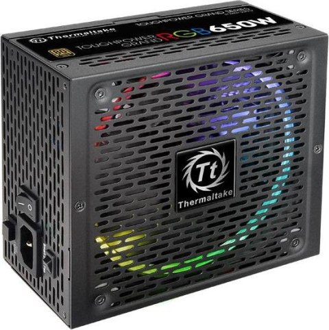 Zasilacz modularny Toughpower Grand RGB 650W (80+ Gold, 4xPEG, 140mm) Zasilacz modularny Toughpower Grand RGB 650W (80+ Gold, 4xPEG, 140mm)