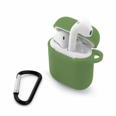 Etui na słuchawki do Apple AirPods I/II jasnozielony BOX Etui na słuchawki do Apple AirPods I/II jasnozielony BOX