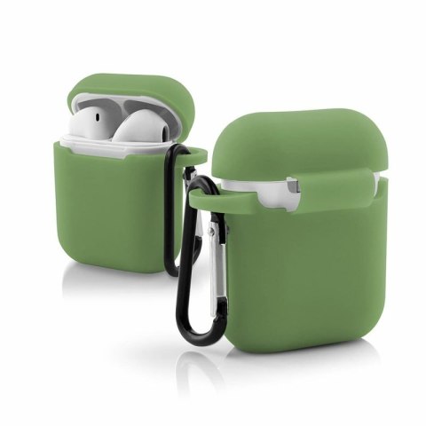 Etui na słuchawki do Apple AirPods I/II jasnozielony BOX Etui na słuchawki do Apple AirPods I/II jasnozielony BOX