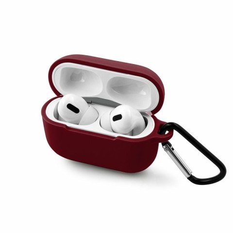 Etui na słuchawki do Apple AirPods Pro burgund Etui na słuchawki do Apple AirPods Pro burgund