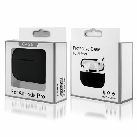 Etui na słuchawki do Apple AirPods Pro czarny Etui na słuchawki do Apple AirPods Pro czarny