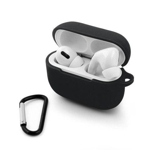 Etui na słuchawki do Apple AirPods Pro czarny Etui na słuchawki do Apple AirPods Pro czarny