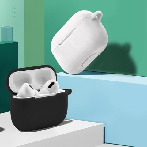 Etui na słuchawki do Apple AirPods Pro czarny Etui na słuchawki do Apple AirPods Pro czarny