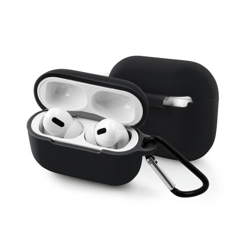 Etui na słuchawki do Apple AirPods Pro czarny Etui na słuchawki do Apple AirPods Pro czarny