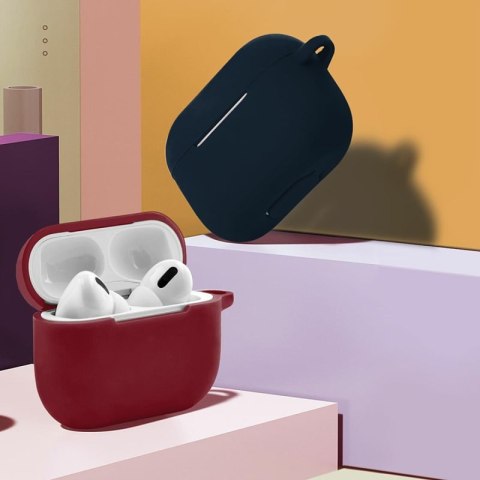 Etui na słuchawki do Apple AirPods Pro granatowy Etui na słuchawki do Apple AirPods Pro granatowy