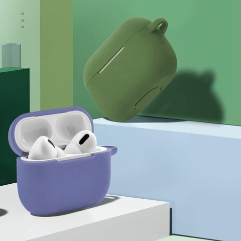 Etui na słuchawki do Apple AirPods Pro lawendowy Etui na słuchawki do Apple AirPods Pro lawendowy
