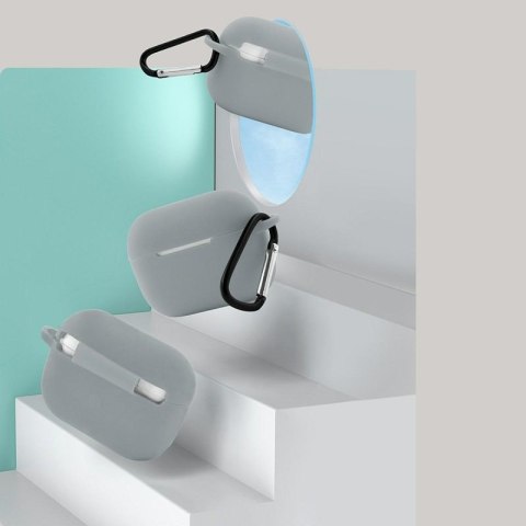 Etui na słuchawki do Apple AirPods Pro szary Etui na słuchawki do Apple AirPods Pro szary