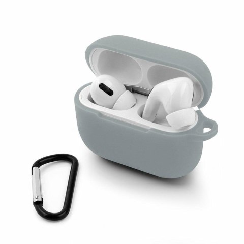 Etui na słuchawki do Apple AirPods Pro szary Etui na słuchawki do Apple AirPods Pro szary