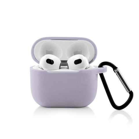 Etui na słuchawki do Apple Airpods III fioletowy Etui na słuchawki do Apple Airpods III fioletowy