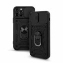 Etui SLIDE RING do Oppo A57 4G czarny