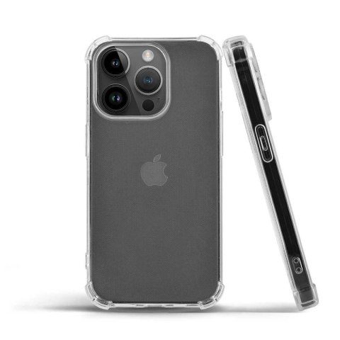 Etui ANTI SHOCK do Apple iPhone 15+ big hole przezroczysty Etui ANTI SHOCK do Apple iPhone 15+ big hole przezroczysty