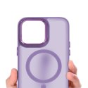 Etui MAGMAT MAGSAFE do Apple iPhone 12 PRO MAX fioletowy