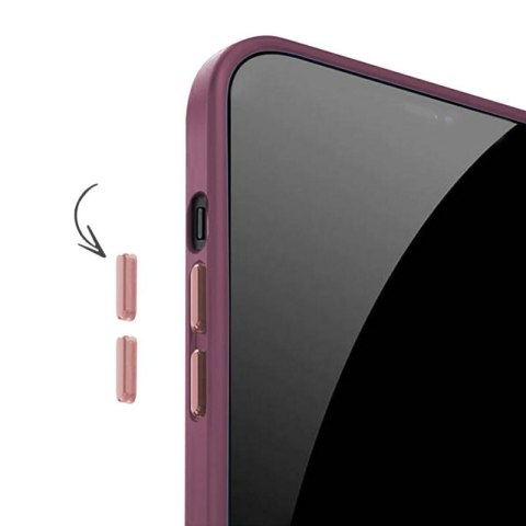 Etui MAGMAT MAGSAFE do Apple iPhone 12 bordo Etui MAGMAT MAGSAFE do Apple iPhone 12 bordo