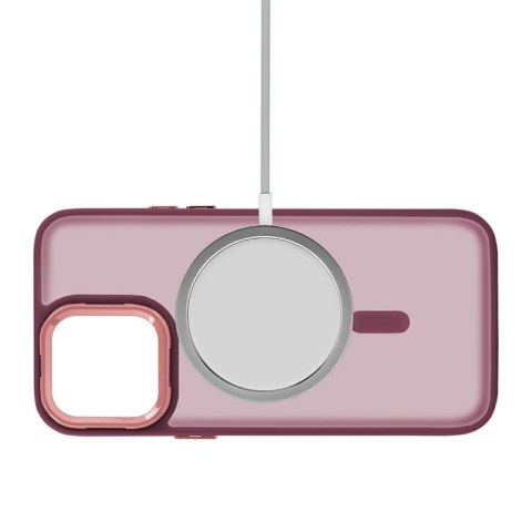 Etui MAGMAT MAGSAFE do Apple iPhone 12 bordo Etui MAGMAT MAGSAFE do Apple iPhone 12 bordo