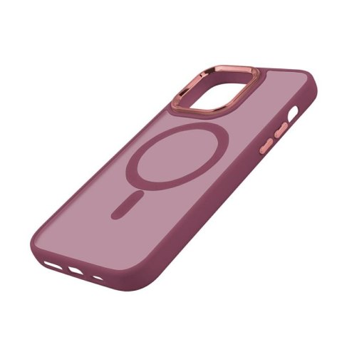 Etui MAGMAT MAGSAFE do Apple iPhone 12 bordo Etui MAGMAT MAGSAFE do Apple iPhone 12 bordo