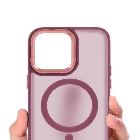 Etui MAGMAT MAGSAFE do Apple iPhone 12 bordo Etui MAGMAT MAGSAFE do Apple iPhone 12 bordo