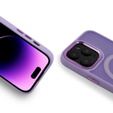 Etui MAGMAT MAGSAFE do Apple iPhone 14 PRO fioletowy Etui MAGMAT MAGSAFE do Apple iPhone 14 PRO fioletowy