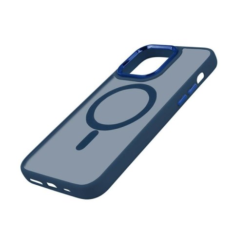 Etui MAGMAT MAGSAFE do Apple iPhone 15 PRO MAX granatowy Etui MAGMAT MAGSAFE do Apple iPhone 15 PRO MAX granatowy