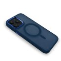 Etui MAGMAT MAGSAFE do Apple iPhone 15 granatowy